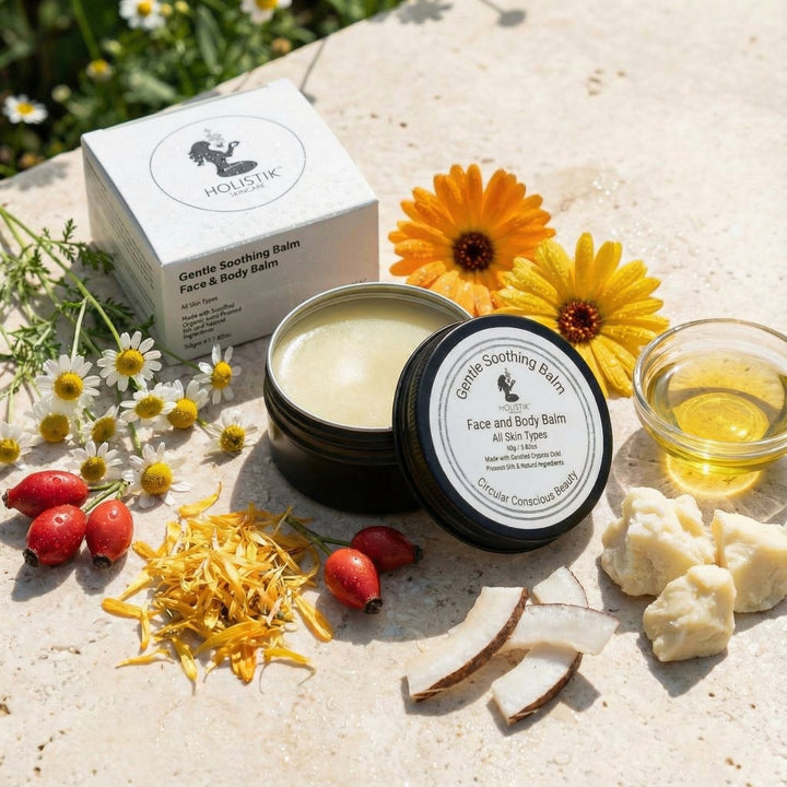 Gentle Soothing Face & Body Balm - Holistik Skincare 