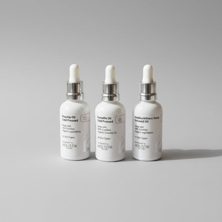 Organic Face Oils - Holistik Skincare 