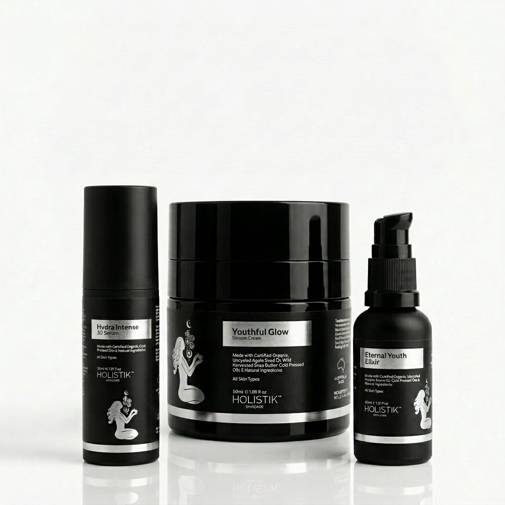 BioHack Your Glow Skincare Set natural anti-ageing bundle for hydrated, glowing skin