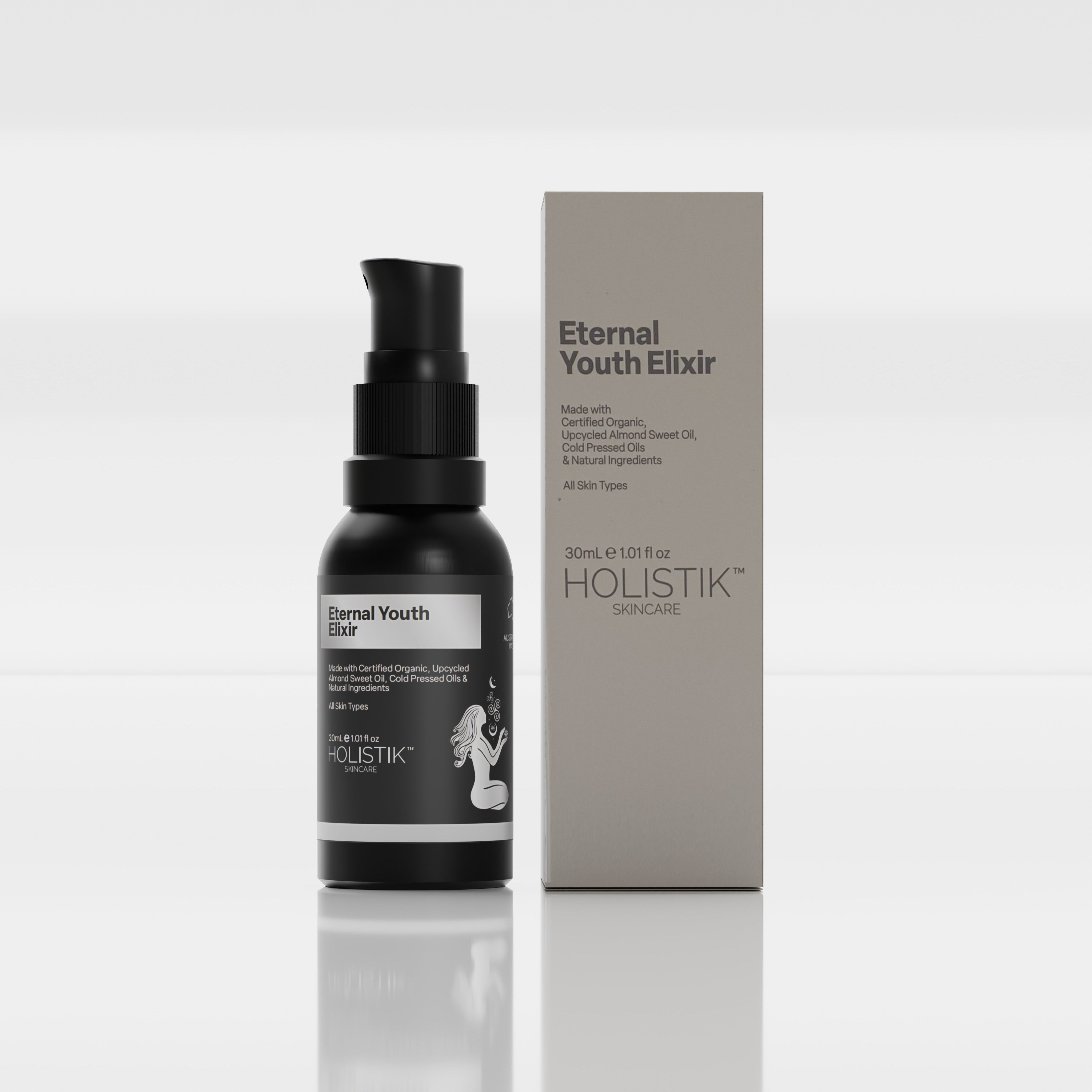 Nutrient-Dense Facial Oil for Radiance, Repair & Age-Defying Results  Over 75% Natural Origin Ingredients infused with Organic Botanicals, Advanced Vitamins and CoQ10 - Holistik Skincare