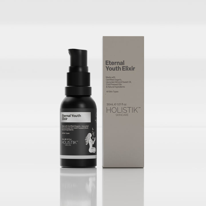 Nutrient-Dense Facial Oil for Radiance, Repair & Age-Defying Results  Over 75% Natural Origin Ingredients infused with Organic Botanicals, Advanced Vitamins and CoQ10 - Holistik Skincare