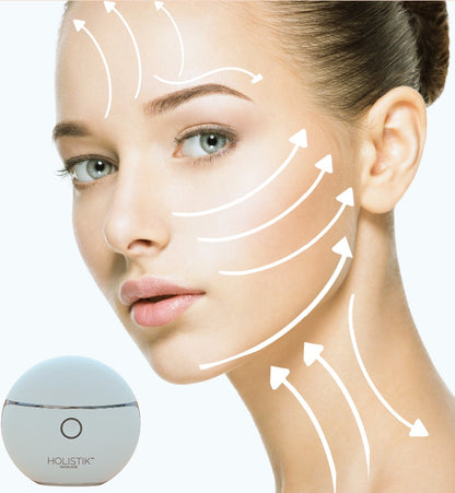 LED Light Therapy Gua Sha Facial Massage Tool - Holistik Skincare 