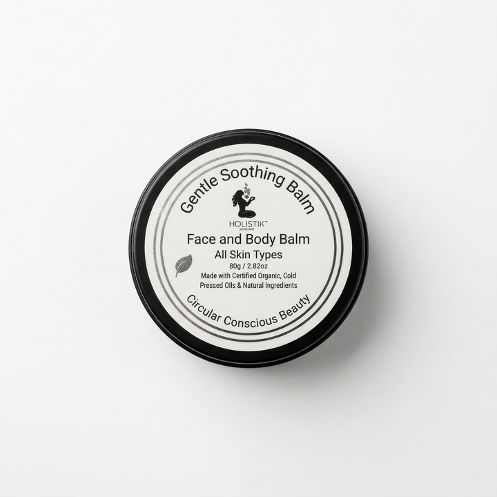 Holistik Skincare Gentle Soothing Barrier Balm for Sensitive Skin 80g
Dryness reduction, natural origin restorative comfort balm for dry patches sensitive & stressed skin