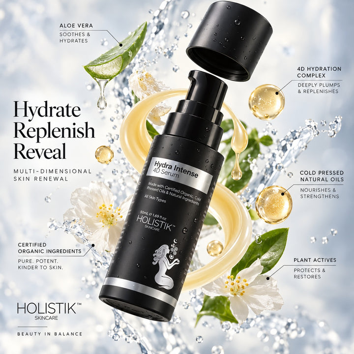 Holistik Skincare Hydra Intense 4d Hydrating serum with hyaluronic acid