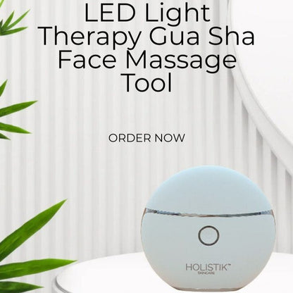 LED Light Therapy Gua Sha Face Massage Tool