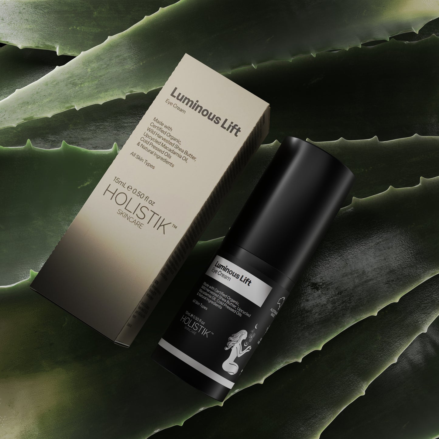 Luminous Lift Eye Cream - Holistik Skincare 