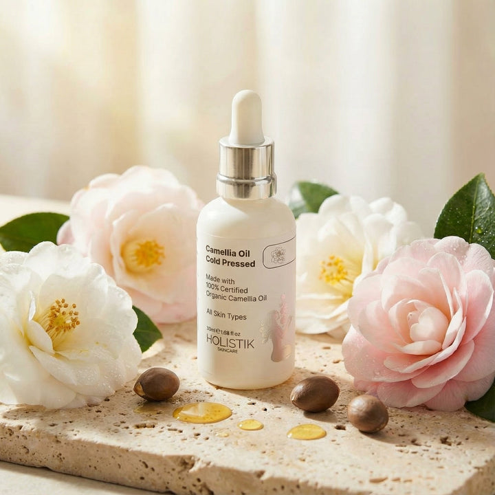 Camellia Botanical Face Oil | Certified Organic - Holistik Skincare